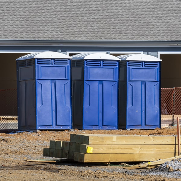 are there any restrictions on what items can be disposed of in the porta potties in Monroeville